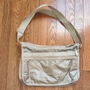 Beige Crossbody Bag